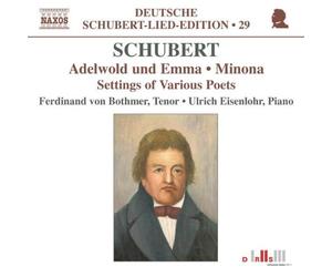 Franz Schubert Schubert: Adelwold Und Emma/Minona: Settings of Various Poet (CD)
