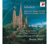 Franz Schubert Schubert: Mass in F Major, D105/Mass in G Major, D167 (CD) Album
