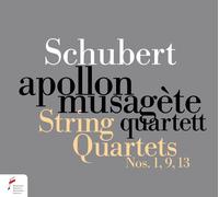 Franz Schubert Schubert: String Quartets Nos. 1, 9 & 13 (CD) Album