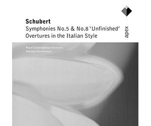Franz Schubert - Schubert : Symphonies Nos 5, 8 - 'Unfinished' & Overtures