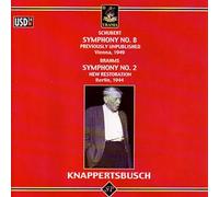 Franz Schubert - Schubert - Symphony No. 8 / Brahms - Symphony No. 2 - Hans Knappertsbusch (UK Import)