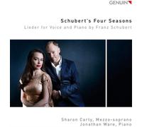 Franz Schubert Sharon Carty/Jonathan Ware: Schubert's Four Seasons: Lieder (CD)
