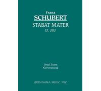 Franz Schubert Stabat Mater, D.383 (Tascabile)