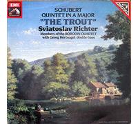 Franz Schubert , Sviatoslav Richter , Borodin String Quartet , With Georg Hörtnagel - Quintet In A Major "The Trout" - EMI - ASD 4032, EMI - 1 C 067-43 041 T