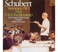 Franz Schubert , The Czech Philharmonic Orchestra , Václav Neumann - Symphonies Nos. 3 And 8 *Die Unvollendete - Supraphon - 80 194 ZK, Auslese - 80 194 ZK