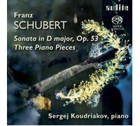 FRANZ SCHUBERT Three Piano Pieces (CD)