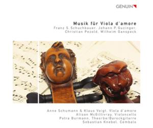 Franz Simon Schuchbauer Musik Fur Viola D'amore (CD) Album