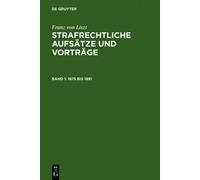 Franz Von Liszt 1875 bis 1891 (Copertina rigida)