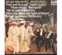 Franz Von Suppe, Detroit Symphony Orchestra, Paul Paray - Franz Von Suppe Overtures - Franz Von Suppe, Detroit Symphony Orchestra, Paul Paray LP