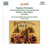 Franz von Suppé Famous Overtures (Walter, Slovak State Po) (CD) Album