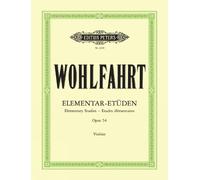 40 Elementar-Etüden für Violine solo op. 54 [Lingua tedesca]