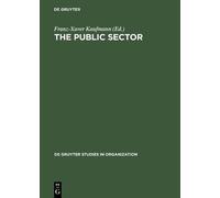 Franz-Xaver Kaufmann The Public Sector (Copertina rigida)
