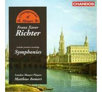 Franz Xaver Richter Symphonies (Bamert, London Mozart Players) (CD) Album