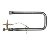 Franza Bruciatore per Barbecue BBQ Universale Completo di Rubinetto valvolato con Sicurezza funzionante a Gas GPL bombola - BF20