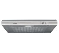 Franza Cappa da incasso per Indesit ISLT 65 LS X compatta, elegante e realizzata in acciaio inox da 60 cm. sia filtrante che aspirante - 3 velocità selezionabili - altezza di soli 7,7 cm.