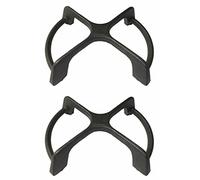 Franza Griglia in ghisa ORIGINALE per Whirlpool Ignis Bauknecht nera opaca 183 x 150 mm. 481245838113 - C00319143 - per cucina piano cottura - G2514 (2 pezzi)