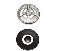 Franza Spartifiamma Bruciatore Tripla corona compatibile con Whirlpool Hotpoint Ariston - 488000638096-481010564669 - 481010564661 - con copertura smaltata opaca - S2567/1+B56 - Prodotto originale