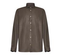 Franzese Collection - Camicia Modello Gianni Agnelli - - Shirts - Uomo - Marrone - 4XL