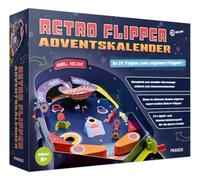 FRANZIS 67210 - Calendario dell'Avvento, in 24 giorni per la propria autografo flipper completamente funzionante, senza plastica, per bambini a partire dagli 8 anni in su