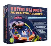 FRANZIS 67210 - Calendario dell'Avvento, in 24 giorni per la propria autografo flipper completamente funzionante, senza plastica, per bambini a partire dagli 8 anni in su