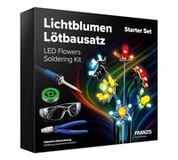 FRANZIS 67253 - Lichtblumen Lötbausatz: Starterset. Ab 14 Jahren.: LED Flowers Soldering Kit: Starter Set