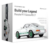 FRANZIS 67267 - Porsche 911 Carrera RS 2.7 - Build Your Legend - Kit Dettagliato con modulo Audio, Illuminazione a LED, Libro di accompagnamento