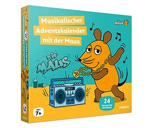 FRANZIS 67270 - Calendario dell'Avvento musicale con il mouse, 24 tentativi per l'Avvento sul tema dei suoni e della musica, per bambini dai 7 anni in su