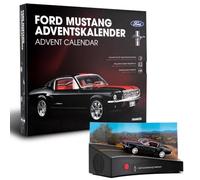 FRANZIS 67965 - Ford Mustang Adventskalender Maßstab 1:43: Ford Mustang Advent Calendar