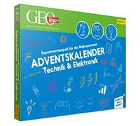 FRANZIS GEOlino Adventskalender 2020 | 24 spannende Experimente aus der Technik und Elektronik | Ab 8 Jahren: Experimentierspaß für die Weihnachtszeit