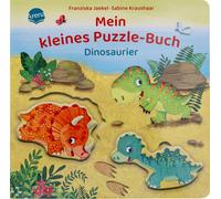 Franziska Jaeke Mein kleines Puzzle-Buch. Dinosaurier: Pappbilderbuc (Tascabile)