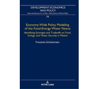 Franziska Schün Economy-Wide Policy Modeling of the Food-Ener (Copertina rigida)