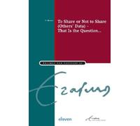 Franziska Weber To Share or Not to Share (Others’ Data) - That Is th (Tascabile)