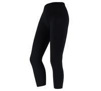 Franzoni Capri Summer Cotton, Leggings Donna in Cotone, Leggings Estivi Tempo Libero, Leggings Sportivi al Polpaccio - Made in Italy (L, Nero)