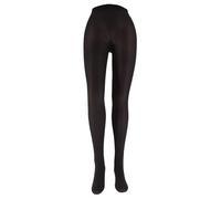 Franzoni Collant Cotton Club, Collant Donna, Collant Cotone, Calze Basic, Calze Elasticizzate - Made in Italy (Nero, 4)