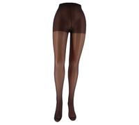 Franzoni Collant Più 20 Denari, Collant Donna Velato con Corpino Traspirante e Punta Rinforzata, Calze Basic per Uso Quotidiano - Made in Italy - 1 Paio (Nero, 1/2)