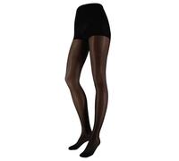 Franzoni Collant Sollievo 140 Denari, Collant Donna a Compressione Graduata, Calzamaglia Paramedicale - Made in Italy (1-2, Nero)