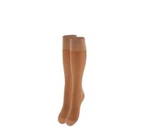 Franzoni Gambaletto Confort 40 Denari Donna Semi Velato, Calza con Bordo Anatomico e Punta Rinforzata con Leggera Compressione - Made in Italy (visone)