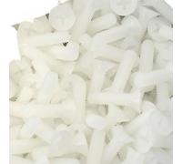 FRAOMHFW 10-100 pz Gb819 Testa Svasata Croce Nylon Vite di Plastica Vite di Precisione M3 M4 M5 M6 M8 M10 Standard Nazionale(4x12 50p)