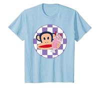 Frappè Paul Frank Julius Monkey Diner Maglietta, Bambini, Celeste, 6 Anni