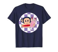 Frappè Paul Frank Julius Monkey Diner Maglietta, Uomo, Navy, L