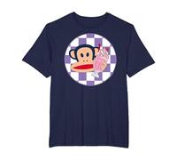 Frappè Paul Frank Julius Monkey Diner Maglietta, Uomo Taglie Grandi, Navy, 6X Tall