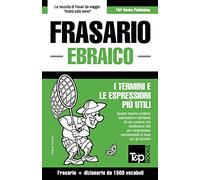 Frasario Italiano-Ebraico e dizionario ridotto da 1500 vocaboli: 105