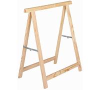 Fraschetti Cavalletto in legno di abete 75 cm – 2 pezzi
