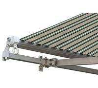 TENDE DA SOLE IDROREPELLENTE CON BRACCI RETRATTILI Cm 295X250 FINITURA VERDE / B