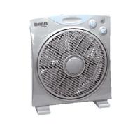 Ventilatore da tavolo a 5 pale e 3 velocità con griglia controrotante Boxfan Niklas