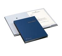 FRASCHINI - 618A-BLU - Libro firma - 18 intercalari - 24x34 cm - blu - Fraschini - 56601 - Conf. da 1 Pz. - 618A-BLU