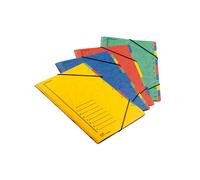 FRASCHINI - 637A - Classificatore numerico 1-7 - 7 scomparti - con elastici - 24x34 cm - colori assortiti - Fraschini - 63678 - Conf. da 1 Pz. - 637A