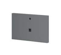 FRASCIO NEW TECNOLOGY Top Per Lavabo Vulcano L 100 x H 2,6 x P 46 cm In Marmo e Resina Colore Grigio Ral 7037