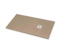 FRASCIO Piatto Doccia 70X170 cm Line Extra Slim Beige Ral 1019 In Resina Sintetica e Polvere Di Marmo Con Piletta In Omaggio