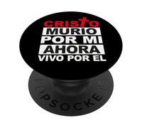 Frase Bíblica Jesús Tee ForPowerful Bible Verses In Spanish PopSockets PopGrip Adesivo